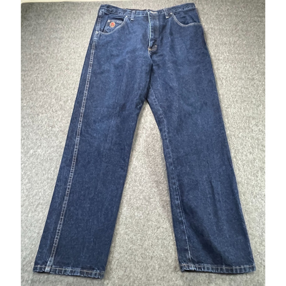 Wrangler 20X Jeans Men’s 36x32 Straight Fit Dark Wash Denim Mexico USA Fabric - Picture 1 of 10